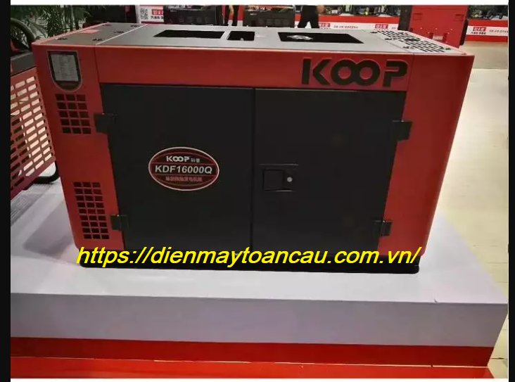 Máy phát điện chống ồn Koop KDF16000Q