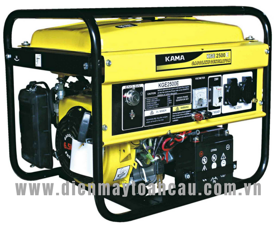Máy phát điện xăng Kama KGE-2500E